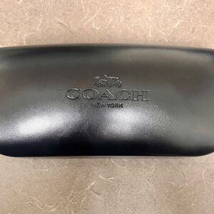 Coach Sleek Black Eyewear Case